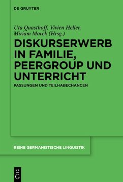 Diskurserwerb in Familie, Peergroup und Unterricht (eBook, PDF)