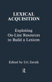 Lexical Acquisition (eBook, ePUB)