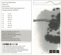 Cover Electronic Music Improvisations Vol.1
