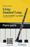 Bb Clarinet & Piano "6 Easy Dixieland Tunes" piano parts (eBook, ePUB)