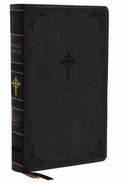 Nabre, New American Bible, Revised Edition, Catholic Bible, Large Print Edition, Leathersoft, Black, Thumb Indexed, Comfort Print - Catholic Bible Press