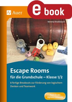 Escape Rooms für die Grundschule - Klasse 1/2 (eBook, PDF) - Knoblauch, Verena