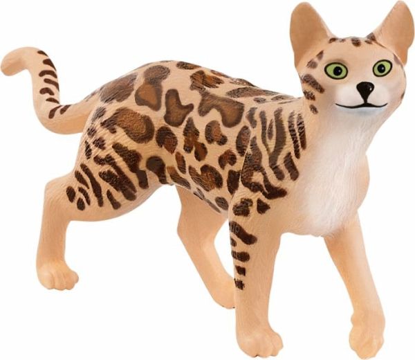 Schleich 13918 - Farm World, Bengal Katze, Tierfigur Schleich 13918 - Farm World, Bengal Katze, Tierfigur