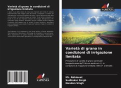 Varietà di grano in condizioni di irrigazione limitata - Abhineet;Singh, Sudhakar;Singh, Nandan