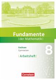 Fundamente der Mathematik 8. Schuljahr - Sachsen - Arbeitsheft mit Lösungen
