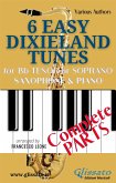 6 Easy Dixieland Tunes - Bb Tenor/Soprano Sax & Piano (complete parts) (eBook, ePUB)