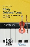 Cello or Bassoon & Piano "6 Easy Dixieland Tunes" (piano parts) (eBook, ePUB)