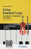 Cello or Bassoon & Piano "6 Easy Dixieland Tunes" (solo parts) (fixed-layout eBook, ePUB)