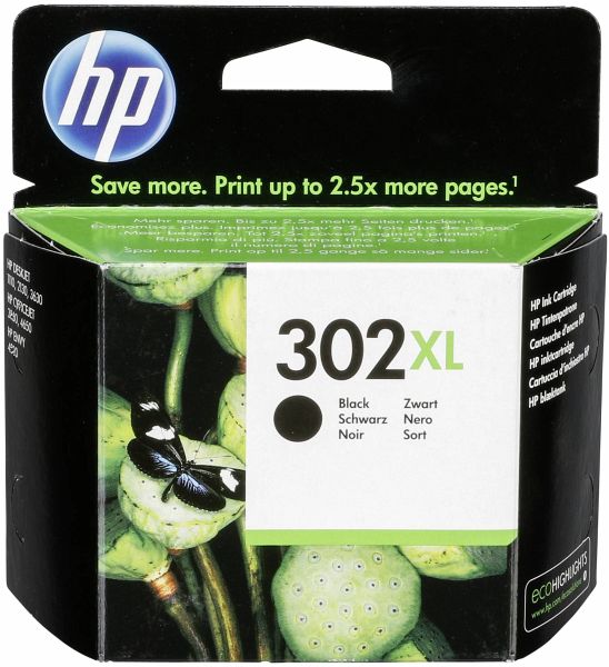 HP F6U68AE - No. Tintenpatrone schwarz Portofrei XL kaufen bei bücher.de 302