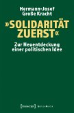 »Solidarität zuerst« (eBook, ePUB)