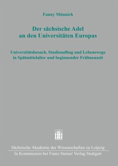 Cover Der sächsische Adel an den Universitäten Europas (eBook, PDF)