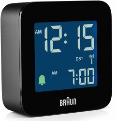 Braun BC 08 B-DCF Funkwecker Multiband schwarz