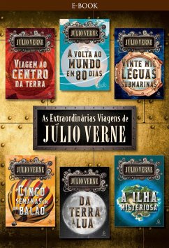 As extraordinárias viagens de Júlio Verne (eBook, ePUB) - Verne, Júlio