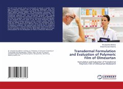 Transdermal Formulation and Evaluation of Polymeric Film of Olmesartan