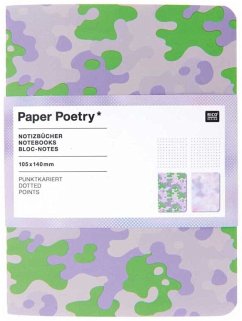 Cover Notizbücher A6, camouflage/blurry, FSC MIX