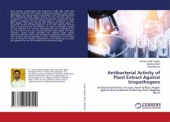 Antibacterial Activity of Plant Extract Against Uropathogens