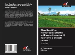 Riso RootKnot Nematode: Effetto sull'assorbimento di nutrienti e metalli pesanti - Venkatesan, M;Gaur, HS