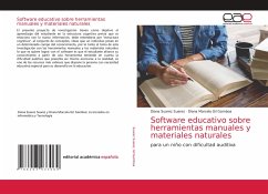 Software educativo sobre herramientas manuales y materiales naturales
