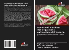 Redditività e utilizzo dell'acqua nella coltivazione dell'anguria - Armendáriz Erives, Sigifredo;Ríos Flores, José Luis;Rodríguez Santiago, Yesenia