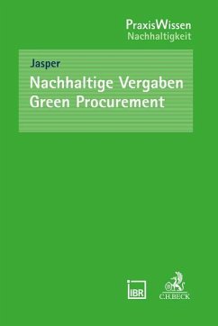 Nachhaltige Vergaben - Green Procurement - Ute Jasper