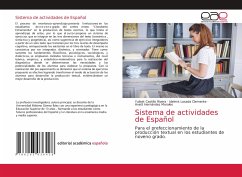 Sistema de actividades de Español - Castillo Rivera, Yuliset;Losada Clemente, Idelmis;Hernández Morales, Anett