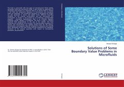 Solutions of Some Boundary Value Problems ¿in Microfluids