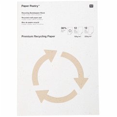 Premium Bastelblock, A4, Recyclingpapier
