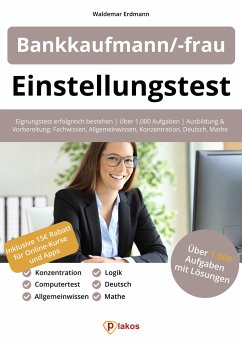 Einstellungstest Bankkaufmann / Bankkauffrau - Erdmann, Waldemar