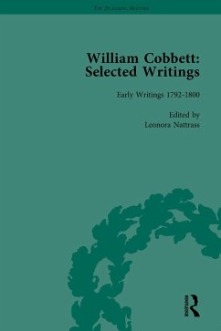 William Cobbett: Selected Writings Vol 1 (eBook, ePUB) - Nattrass, Leonora; Epstein, James