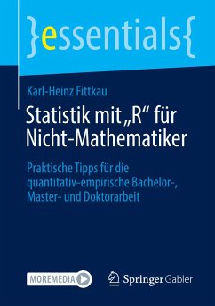 Statistik mit ¿R¿ für Nicht-Mathematiker - Fittkau, Karl-Heinz