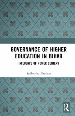 Cover Governance of Higher Education in Bihar (eBook, ePUB)