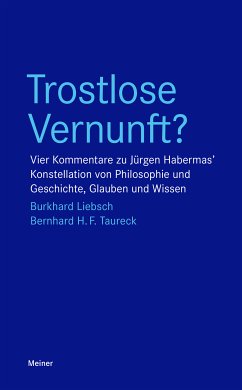 Trostlose Vernunft? (eBook, PDF) - Liebsch, Burkhard; Taureck, Bernhard H. F.