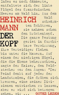 Der Kopf (eBook, ePUB) - Mann, Heinrich