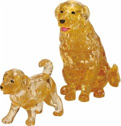 Crystal Puzzle - Golden Retrieverpaar