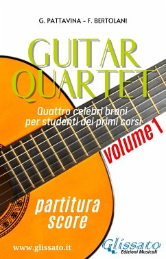 Guitar Quartet vol.1 - partitura (fixed-layout eBook, ePUB) - Bertolani, Francesca; Pattavina, Giovanni