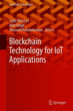 Blockchain Technology for IoT Applications (eBook, PDF)