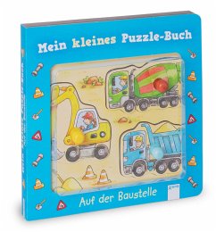 Mein kleines Puzzle-Buch. Auf der Baustelle - Jaekel, Franziska