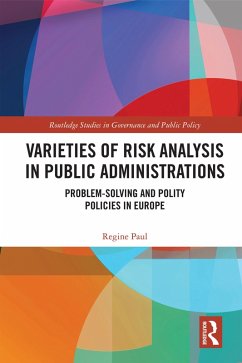 Varieties of Risk Analysis in Public Administrations (eBook, PDF) - Paul, Regine