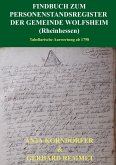 Findbuch zum Personenstandsregister der Gemeinde Wolfsheim / Rheinhessen