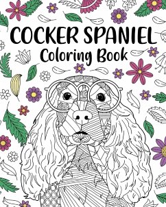 Cocker Spaniel Coloring Book - Paperland