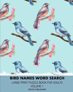 Bird Names Word Search - Publishing, Deeza