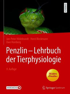 Penzlin - Lehrbuch der Tierphysiologie (eBook, PDF) - Hildebrandt, Jan-Peter; Bleckmann, Horst; Homberg, Uwe