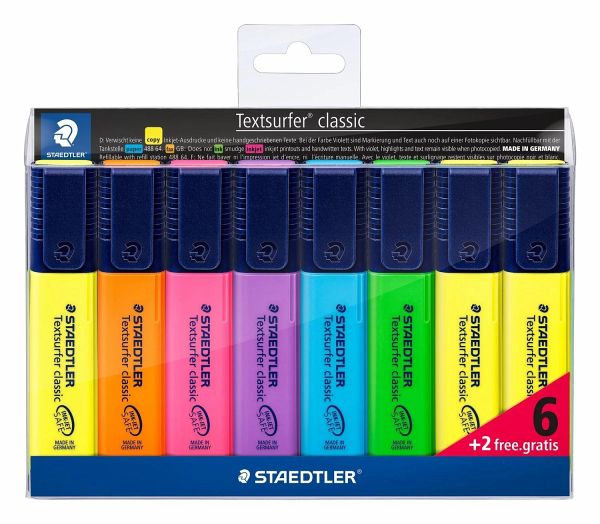 STAEDTLER Textmarker Textsurfer® classic 364 8er Set STAEDTLER Textmarker Textsurfer® classic 364 8er Set