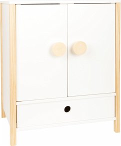 small foot 11812 - Puppenschrank, Little Button, mit Zubehör, Holz