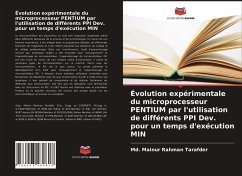 Évolution expérimentale du microprocesseur PENTIUM par l'utilisation de différents PPI Dev. pour un temps d'exécution MIN - Tarafder, Md. Mainur Rahman