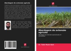 Abordagem de extensão agrícola - Butt, Dr. Tahir Munir