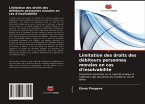 Limitation des droits des débiteurs personnes morales en cas d'insolvabilité