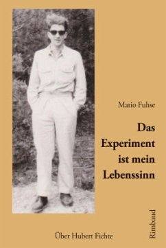 Das Experiment ist mein Lebenssinn - Fuhse, Mario