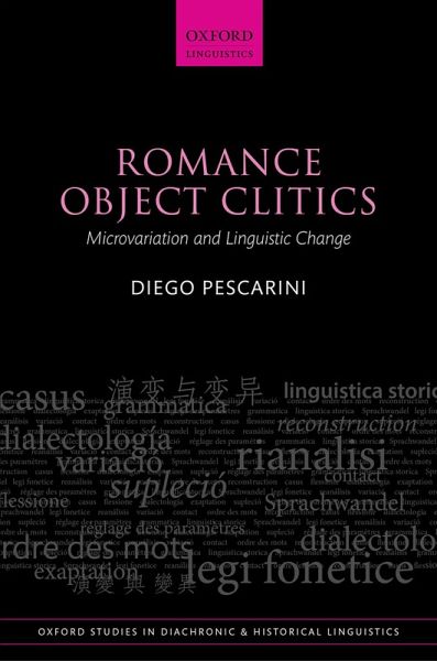 Romance Object Clitics Ebook Pdf Von Diego Pescarini Portofrei Bei Bucher De