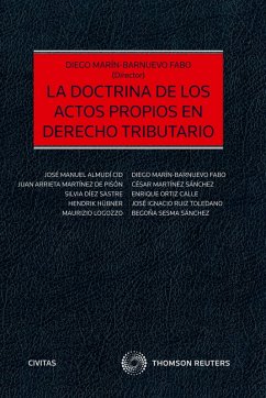La doctrina de los actos propios en Derecho Tributario (eBook, ePUB) - Marín-Barnuevo Fabo, Diego
